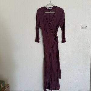 NWOT free people beach wrap dress